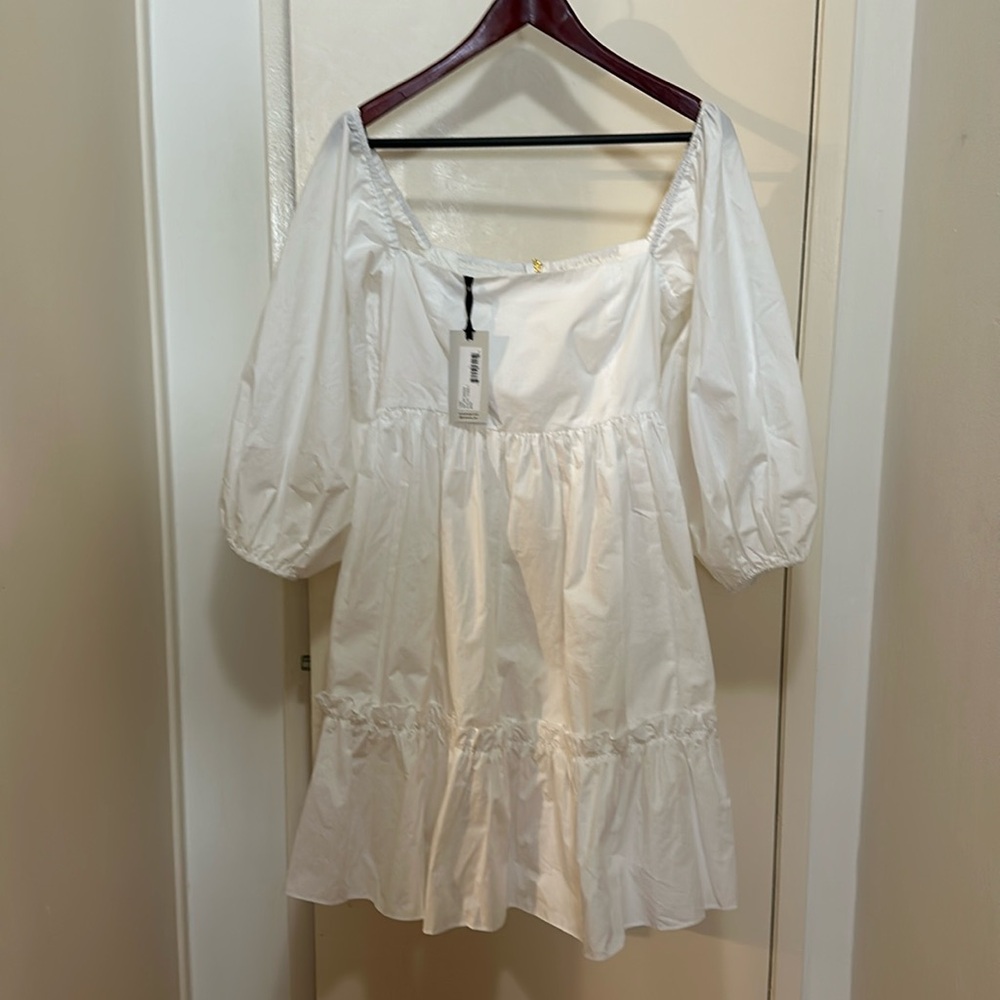 Cara Cara white Sip Sip Mini Dress - US M (women’s)